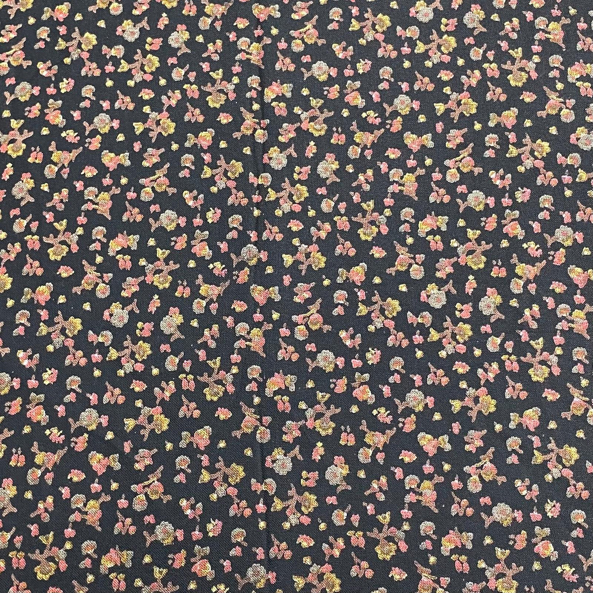 3 Metres Printed Cashmere Effect Crepe Fabric- 45" Wide (Floral)