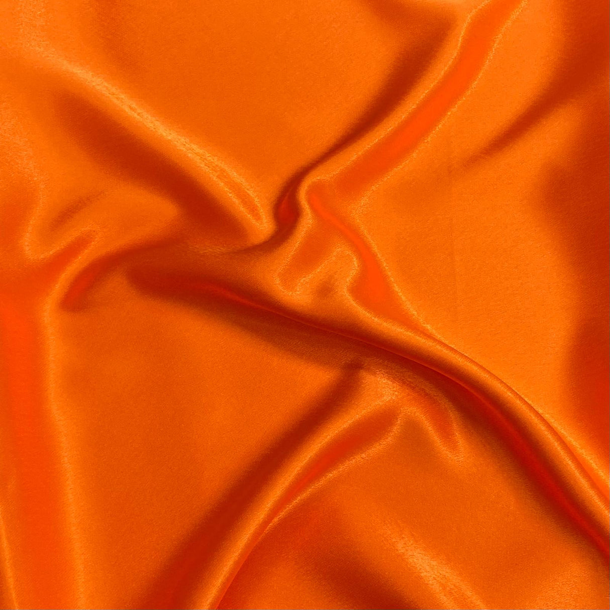3 Metres Luxury Crepe Back Satin - 60" Wide (Orange)