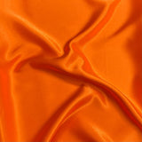 3 Metres Luxury Crepe Back Satin - 60" Wide (Orange)