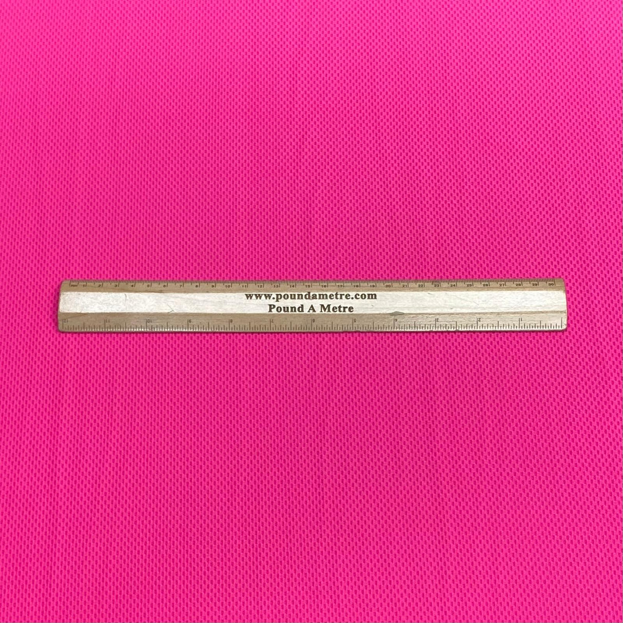 3 Metres Premium Waffle Jersey- 55" Wide (Bright Pink)