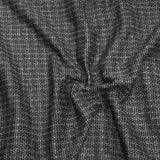 3 Metre Premium Wool Rich Fabric 55" Wide (Black)