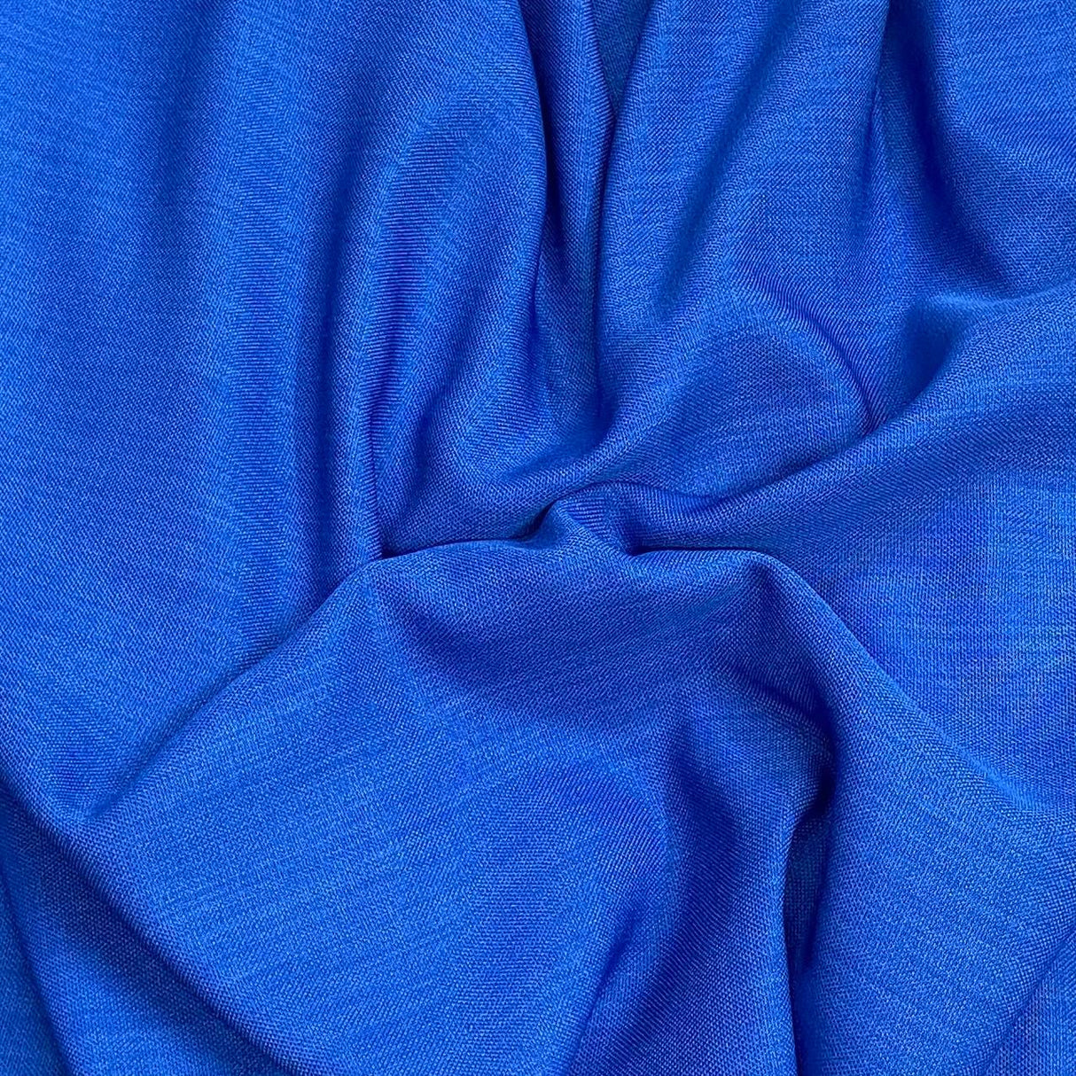 3 Metres Linen Look Fabric - 55" Wide - (Blue)