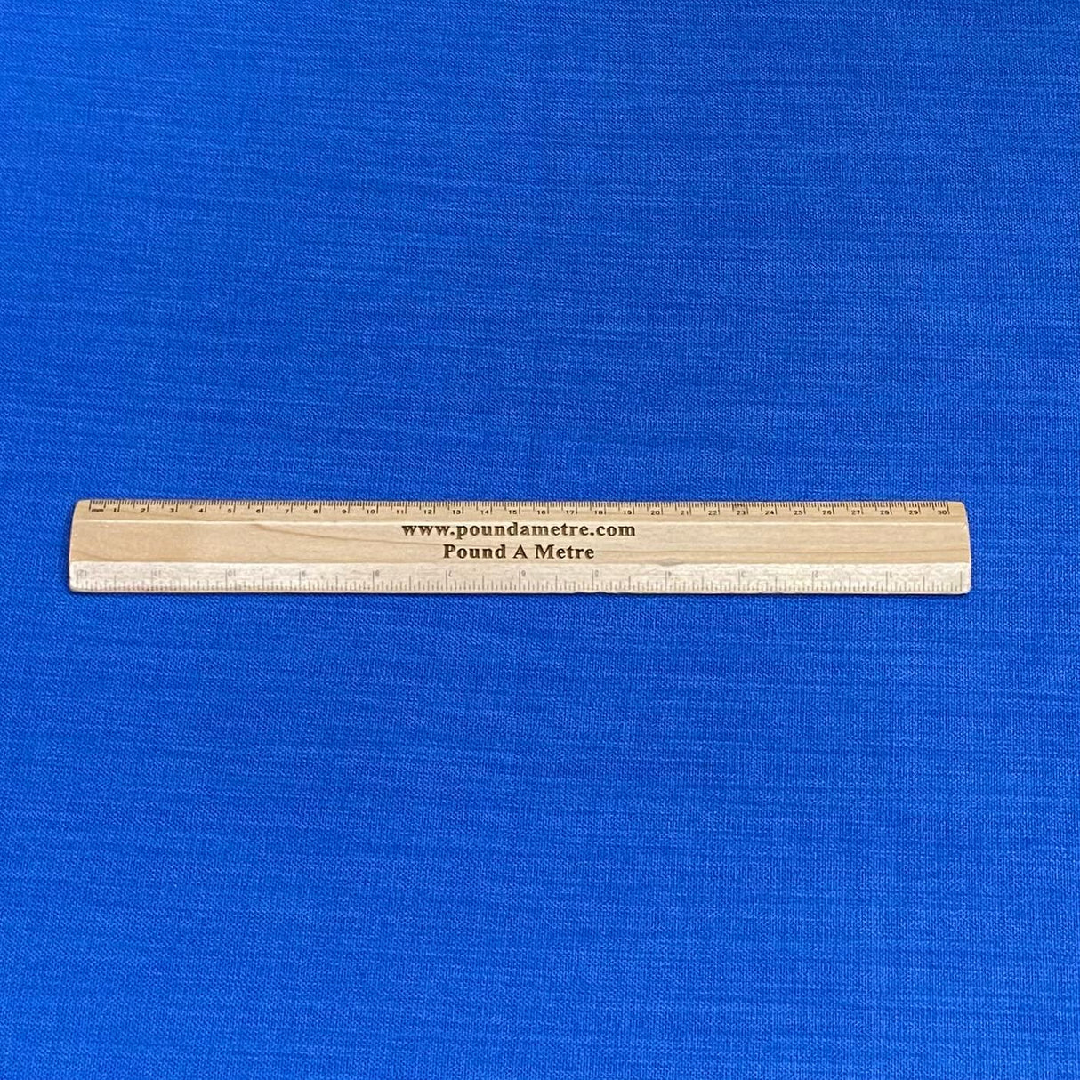 3 Metres Linen Look Fabric - 55" Wide - (Blue)