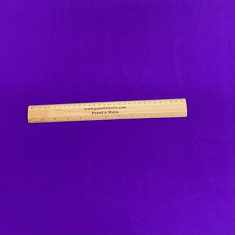 3 Metres, Soft Touch American Crepe - 45" Wide (Deep Purple)