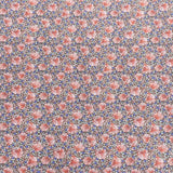 3 Metres, Luxury Dressmaking 100% Digital Printed Cotton Lawn- 55" (Brown)