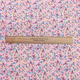 3 Metres, Premium Quality, Printed Dressmaking Viscose - 55" Wide (Baby Pink)