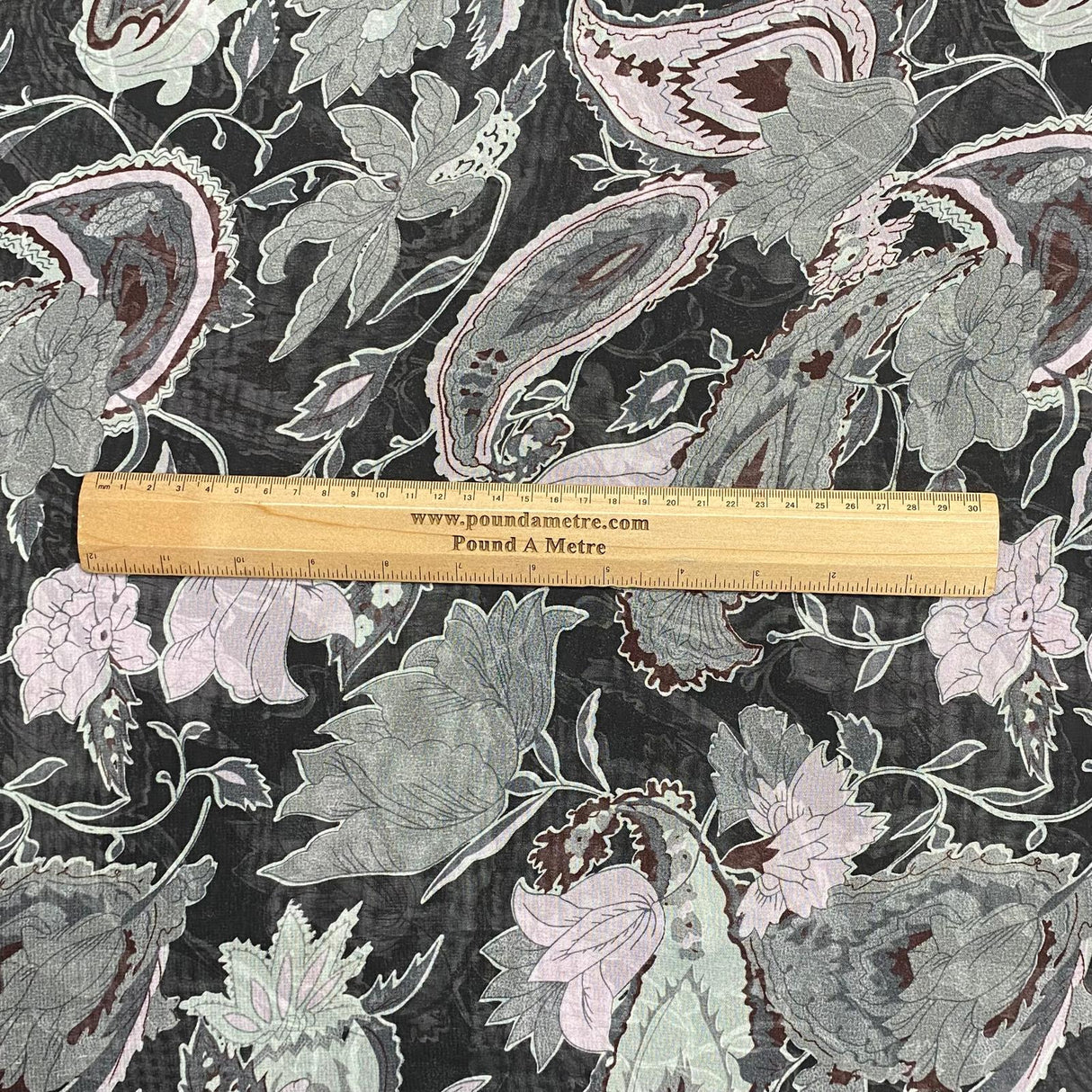 10 Metres Luxury Printed Chiffon- 55" Wide - (Garden)