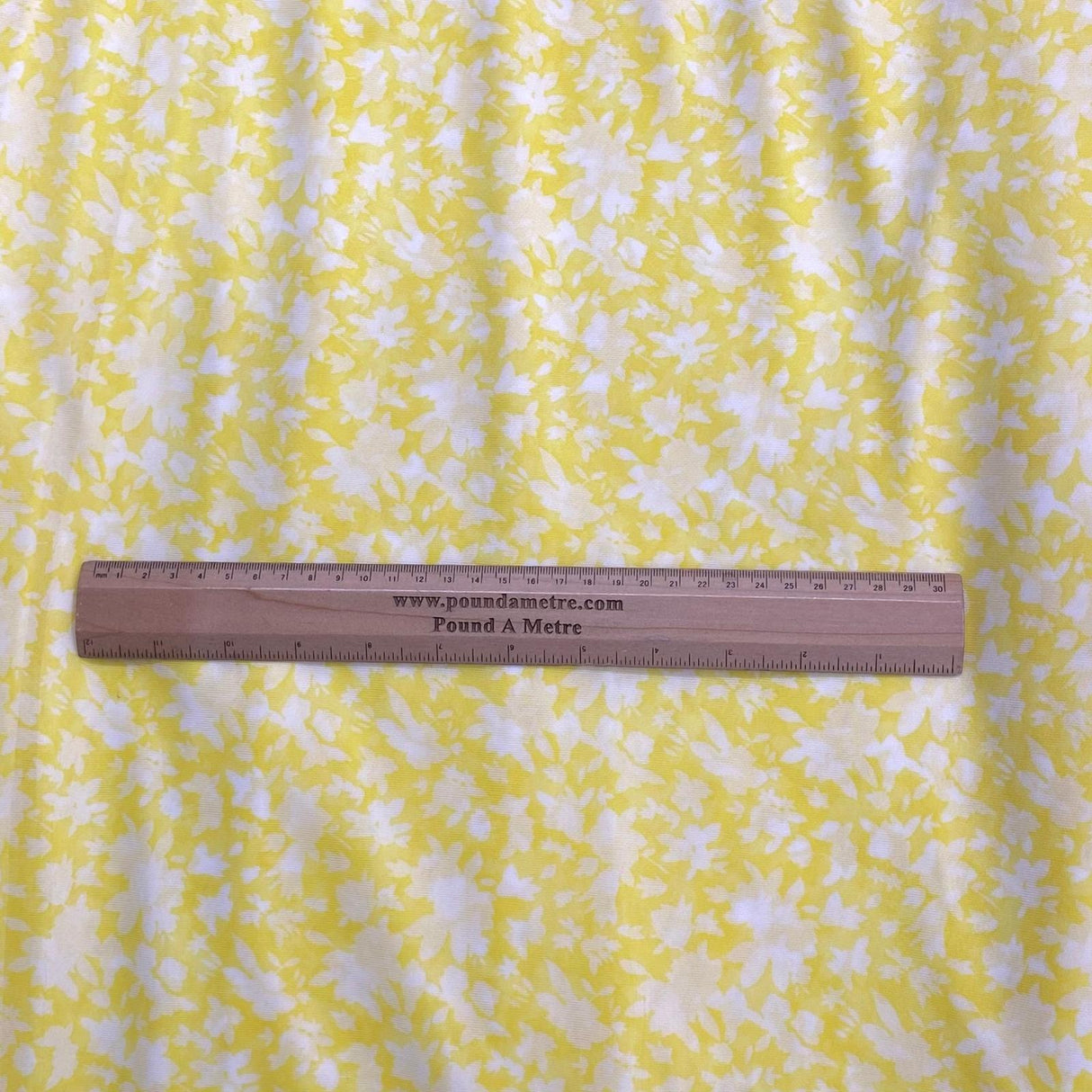 10 Metre Luxurious Soft Mesh Jersey - 55" (Yellow)