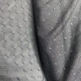 10 Metre Luxurious Soft Mesh Jersey - 55" (Black)