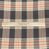 3 Metres Premium Poly-Viscose Tartan 60" Wide (Brown)