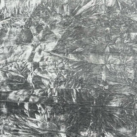 3 Metres Crushed Spandex Velvet 55" Wide (Grey)