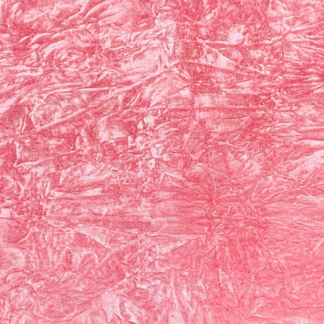 3 Metres Crushed Spandex Velvet 55" Wide (Pink)