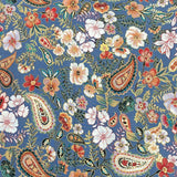 3 Metres, Premium Quality, Printed Dressmaking Viscose - 55" Wide (Amaryllis)