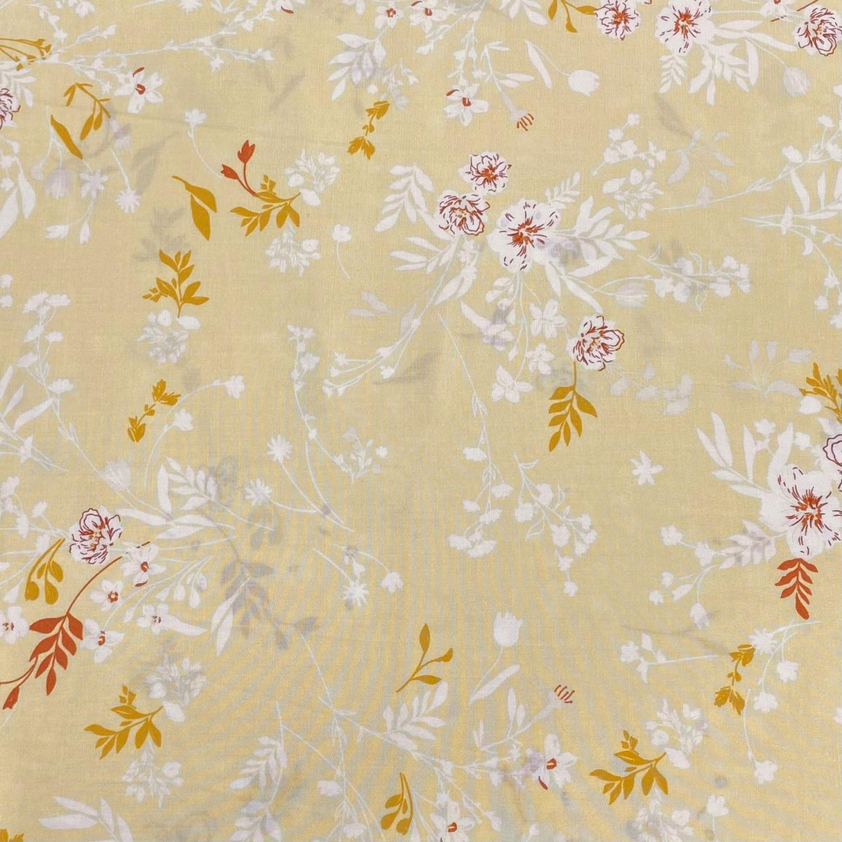 3 Metres, Premium Quality, Printed Dressmaking Viscose - 55" Wide (Fuchsia)