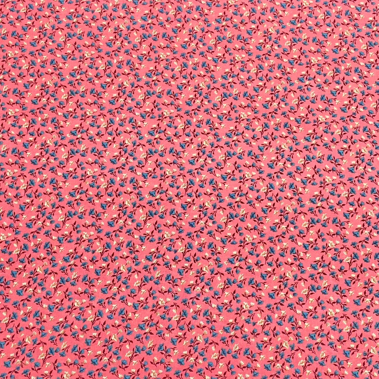 3 Metres, Premium Quality, Printed Dressmaking Viscose - 55" Wide (Poppy)