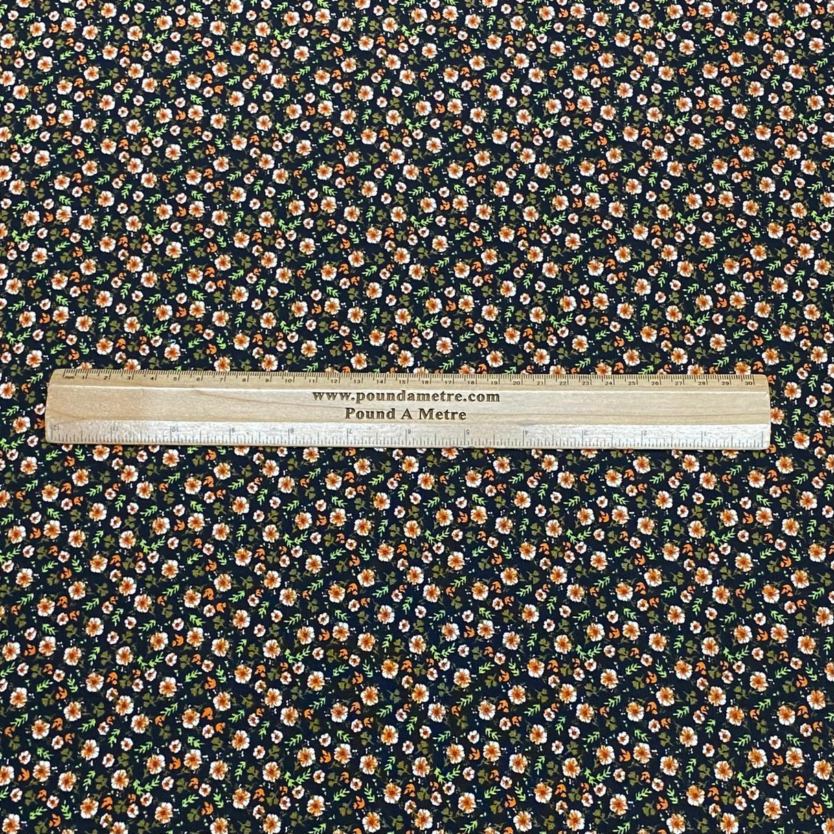 3 Metres, Premium Quality, Printed Dressmaking Viscose - 55" Wide (Anemone)