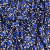3 Metres, Premium Quality, Printed Dressmaking Viscose - 55" Wide (Peony)