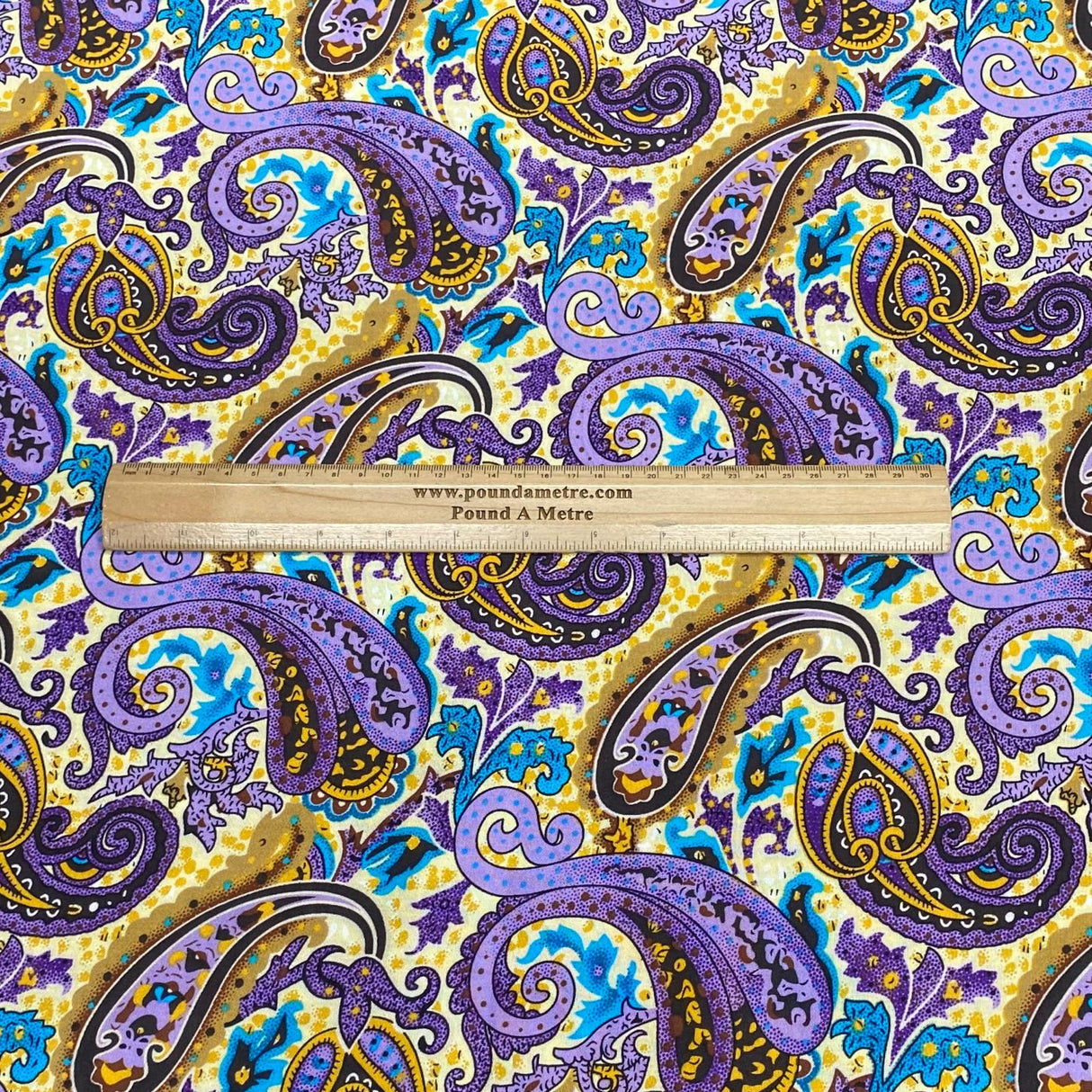 3 Metres, Premium Quality, Printed Dressmaking Viscose - 55" Wide (Gladiolus)