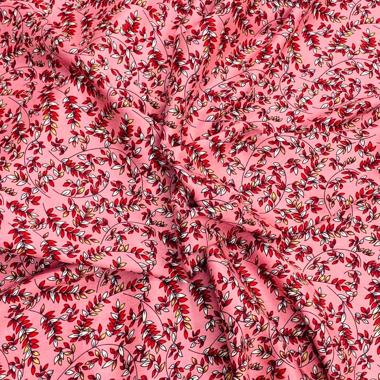 3 Metres, Premium Quality, Printed Dressmaking Viscose - 55" Wide (Lavender)