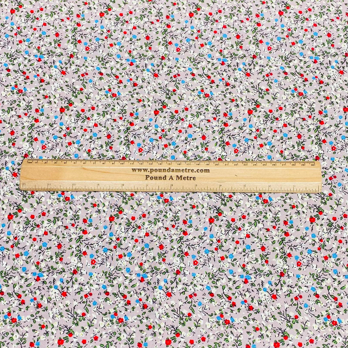 3 Metres, Premium Quality, Printed Dressmaking Viscose - 55" Wide (Zinnia)
