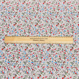 3 Metres, Premium Quality, Printed Dressmaking Viscose - 55" Wide (Zinnia)