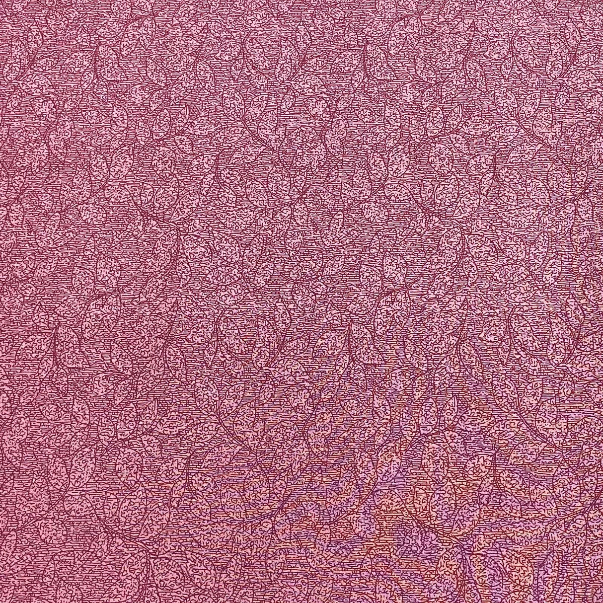 3 Metres, Premium Quality, Printed Dressmaking Viscose - 55" Wide (Burgundy)