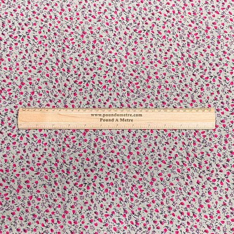 3 Metres, Premium Quality, Printed Dressmaking Viscose - 55" Wide (Lily)