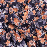 3 Metres, Premium Quality, Printed Dressmaking Viscose - 55" Wide (Daisy)