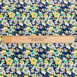 3 Metres Luxury Cotton Sateen - 45" Wide (Flowers)