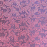 3 Metres Two Tone Jacquard Fabric 55" (Grape)
