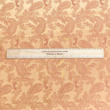 3 Metres Two Tone Jacquard Fabric 55" (Brown)
