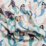 Per Metres High Quality Brushed Cotton - 45" Wide (Mermaid)