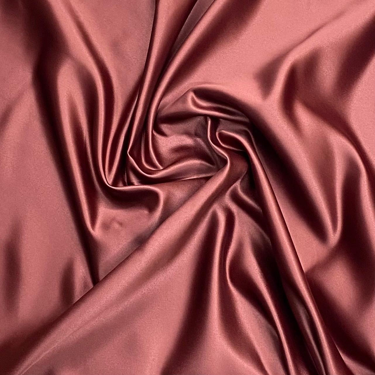 Per Metres Duchess Satin Fabric – Luxury Bridal & Evening Wear Fabric  - 55" Wide (Maroon)