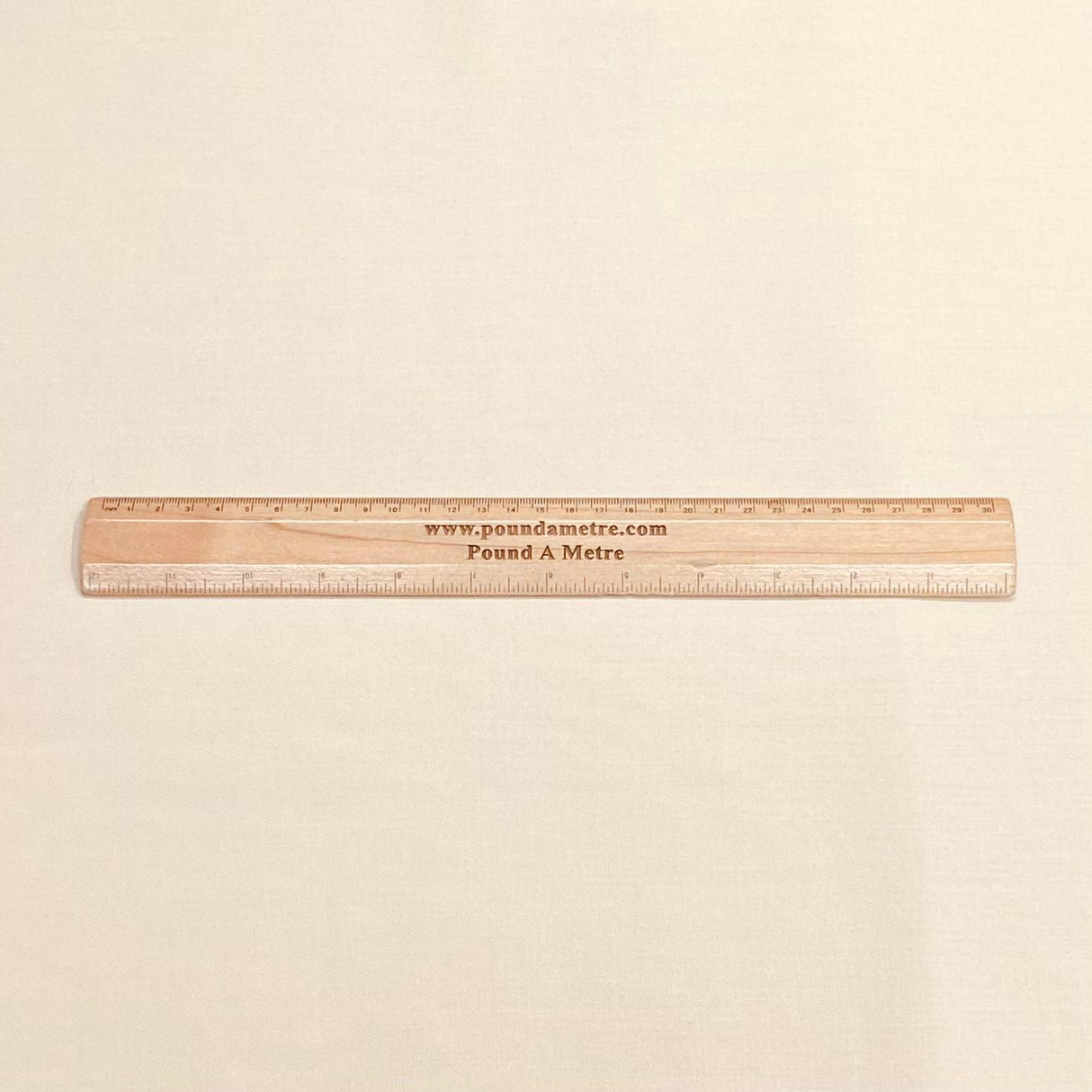 Per Metre Made For England Rayon Suiting 58" Wide - (Cream)