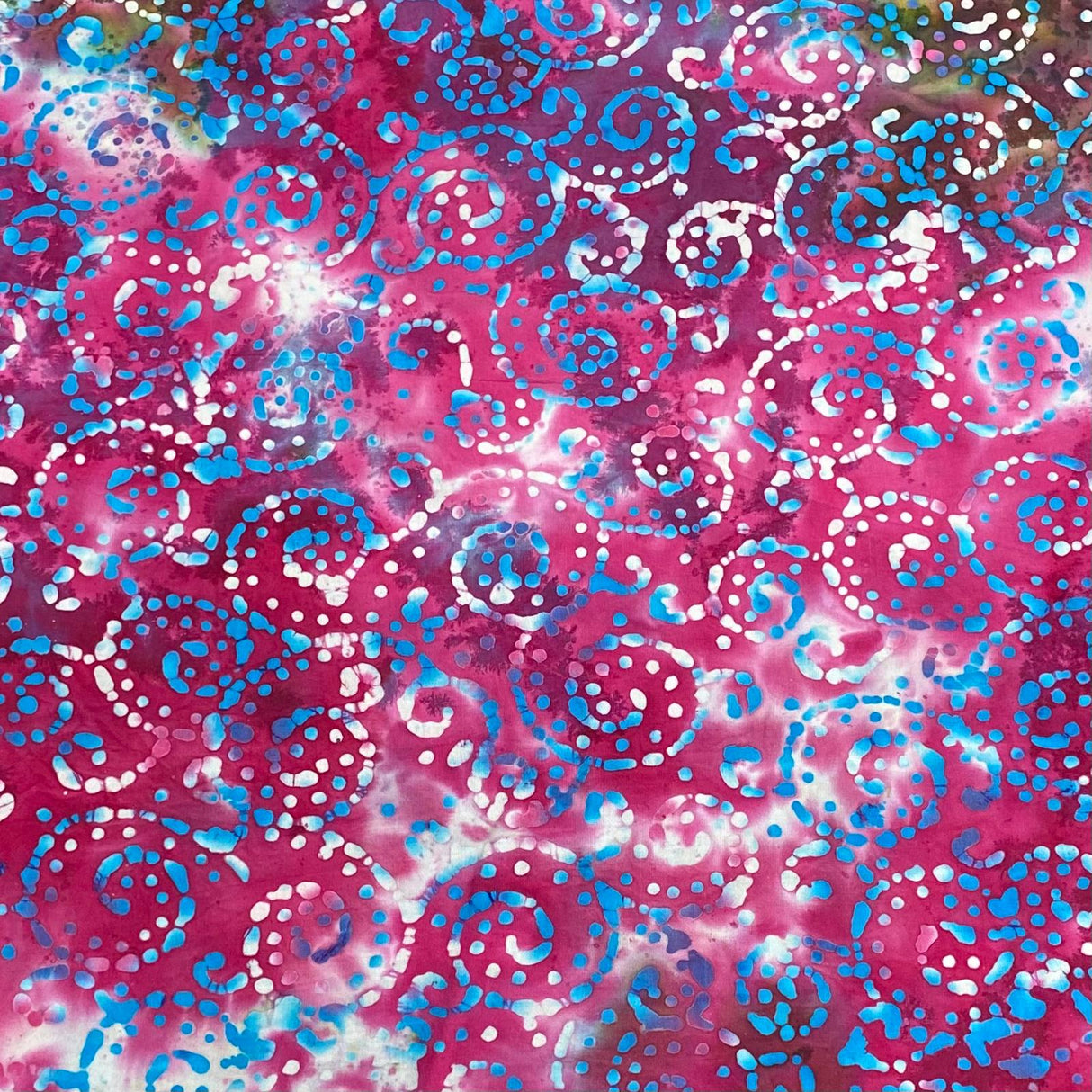 Premium Quality 100% Cotton Batik - 45" Wide (Pink)