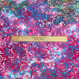 Premium Quality 100% Cotton Batik - 45" Wide (Pink)