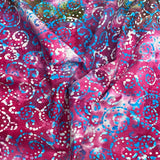 Premium Quality 100% Cotton Batik - 45" Wide (Pink)