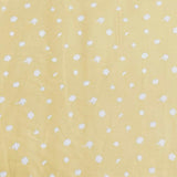 Per Metre Premium Quality Floral Drill  58" (Yellow)