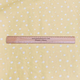 Per Metre Premium Quality Floral Drill  58" (Yellow)