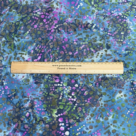 Premium Quality 100% Cotton Batik - 45" Wide (Navy)
