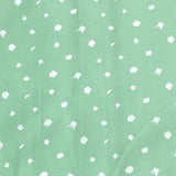 Per Metre Premium Quality Floral Drill  58" (Green)
