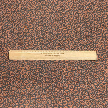 Per Metre Luxury Brocade- 55” Wide (Brown)
