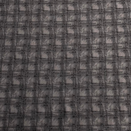 3 Metres Printed Needle Cord Cotton Corduroy 55" Wide  (Charcoal)