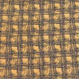 3 Metres Printed Needle Cord Cotton Corduroy 55" Wide  (Brown)