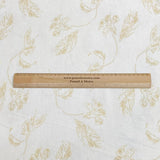 3 Metres Super Soft Cotton Jersey 55" - (Cream & Gold)