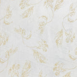 3 Metres Super Soft Cotton Jersey 55" - (Cream & Gold)
