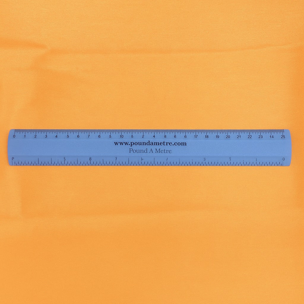 3 Metres, Soft Touch Shimmer Crepe - 45" Wide (Orange)