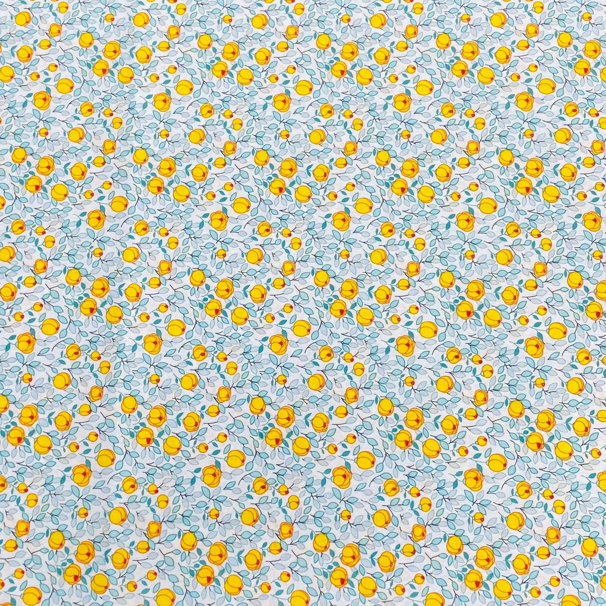 3 Metres, Luxury Dressmaking 100% Digital Printed Cotton Lawn- 55" (Harebell)