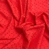 Luxurious Cotton Broderie Anglaise - 60" Wide - Variations Available