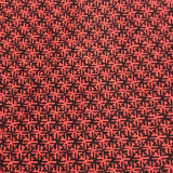 Per Metre Premium Wool Rich Fabric 55" Wide (Red & Black)